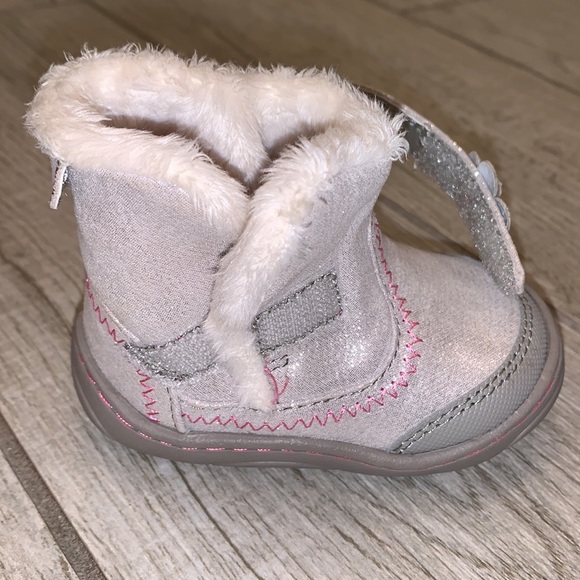 Surprise by Stride Rite Baby Girl Booties - Picture 5 of 7